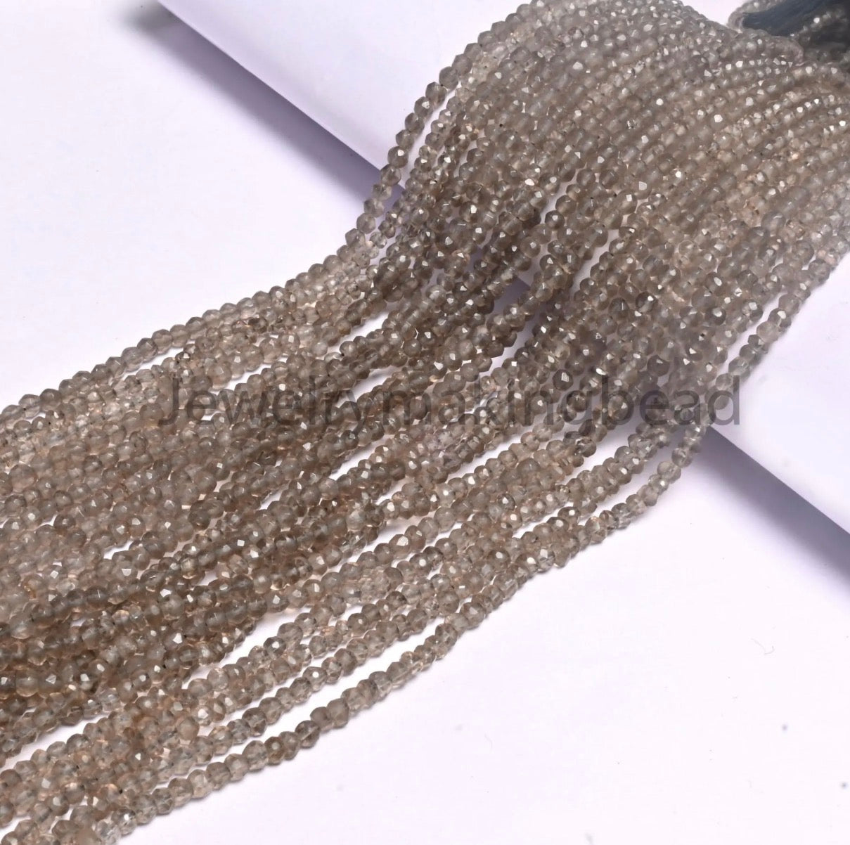Rondel Faceted Crystal 4 x 3.6 mm