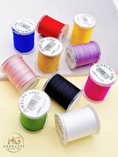 F. SET CHINESE THREAD. MULTICOLOUR PACK (10 mts x unit)
