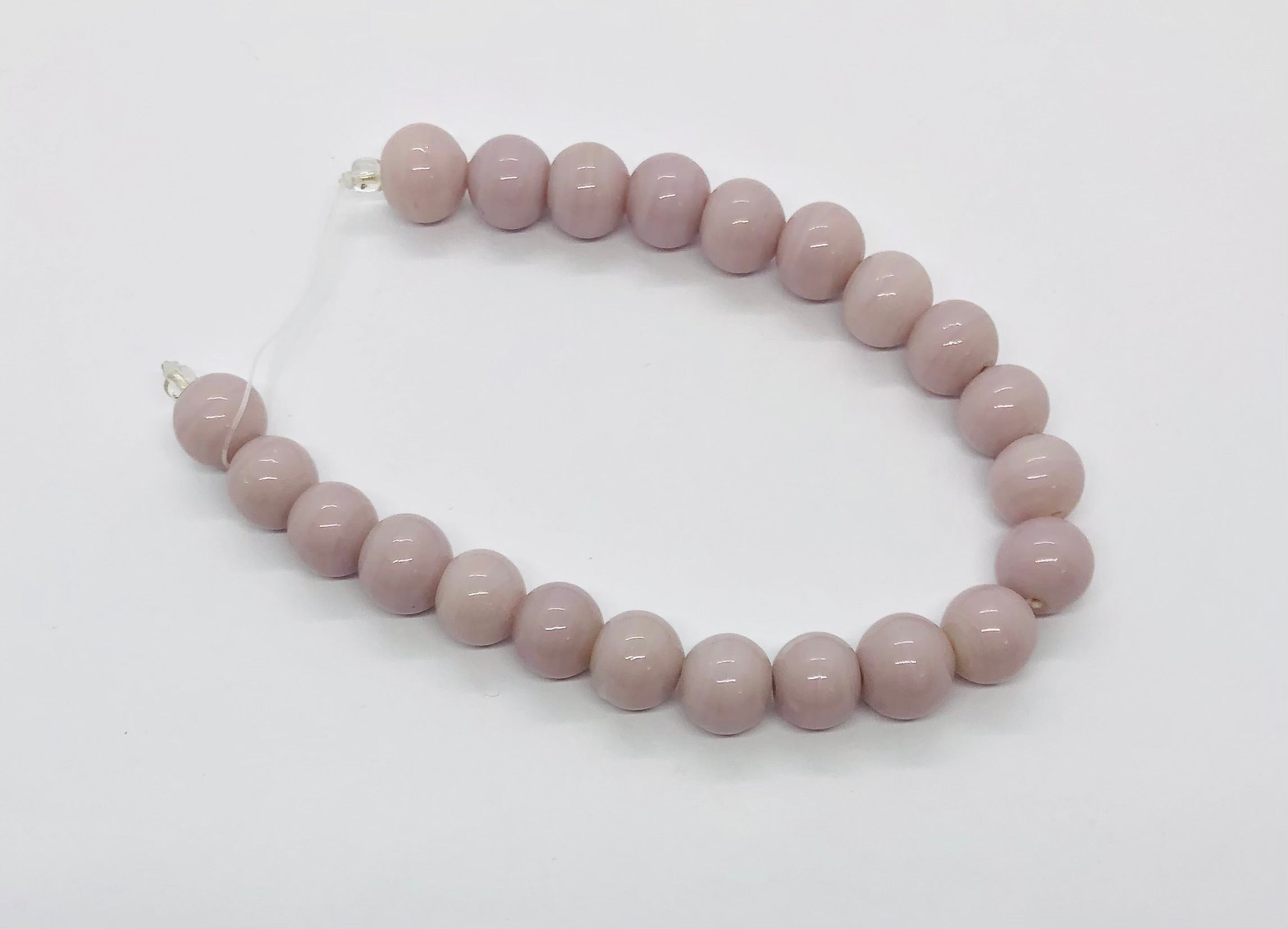 Murano Glass Light Lavender Solid Strips