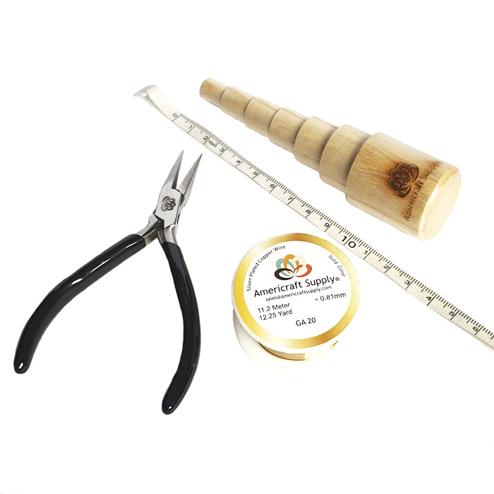 MINI WOODEN MANDREL, SPECIAL FOR MAKING SHAPES