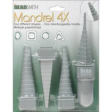 SET OF MANDREL  4 UNITS. BEADSMITH  MAN1000